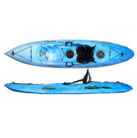 Recreational Kayak - 9'8'' - SF-RNA098 - Red Color - Seaflo